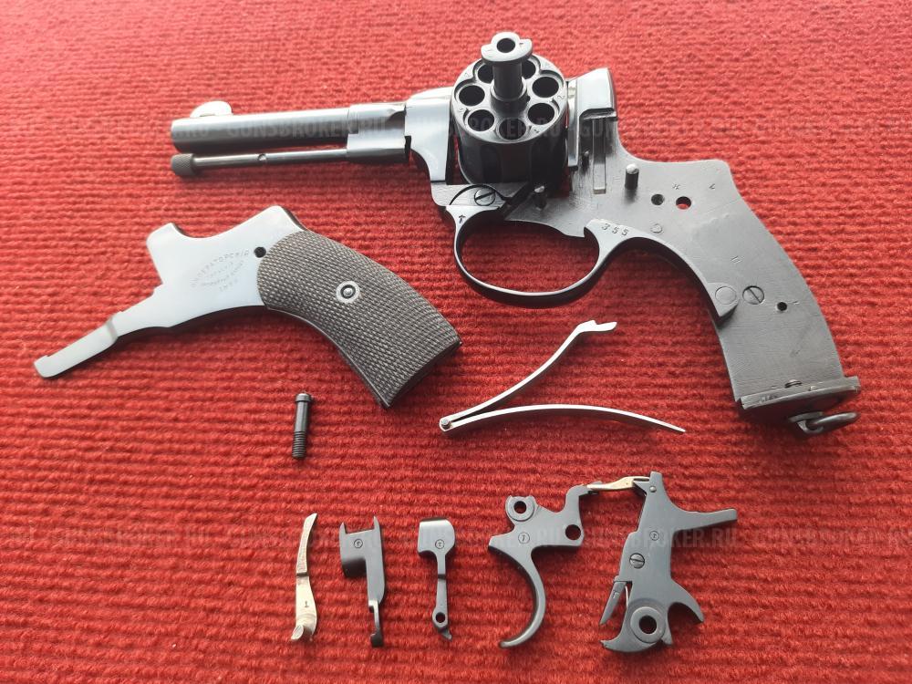 Револьвер сигнальный Наган МР-313 "Царский" 1899 года новый