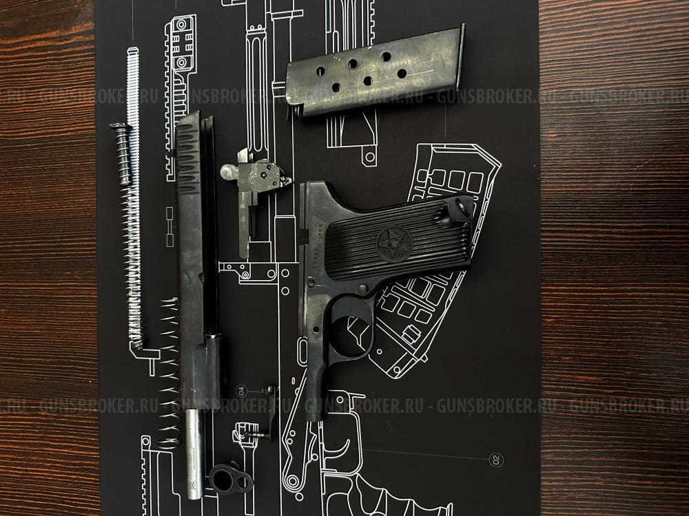 Охолощенный пистолет ТТ-СХ 1935 г. к10x31 Тульский Токарев 