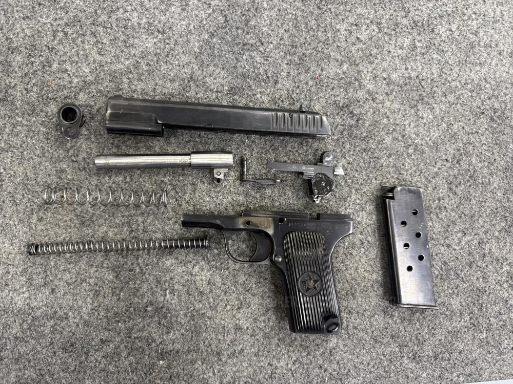 Охолощенный пистолет ТТ-СХ 1935 г. к10x31 Тульский Токарев 