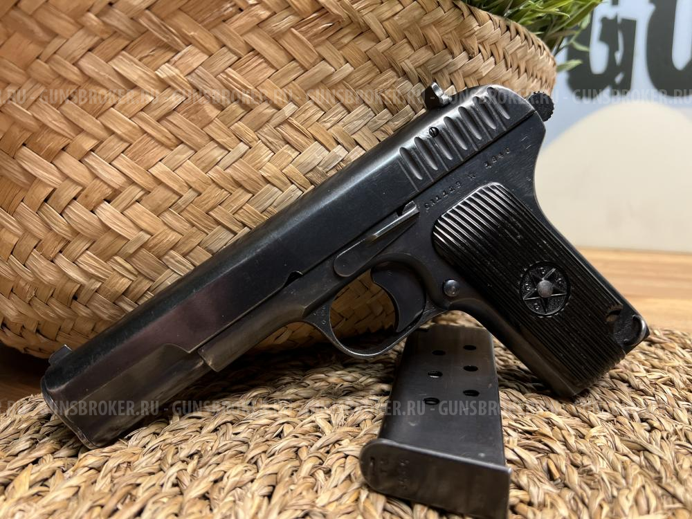 Охолощенный пистолет ТТ ЗЗ Elipso (Тульский Токарева) калибр 10х31, 1940 года