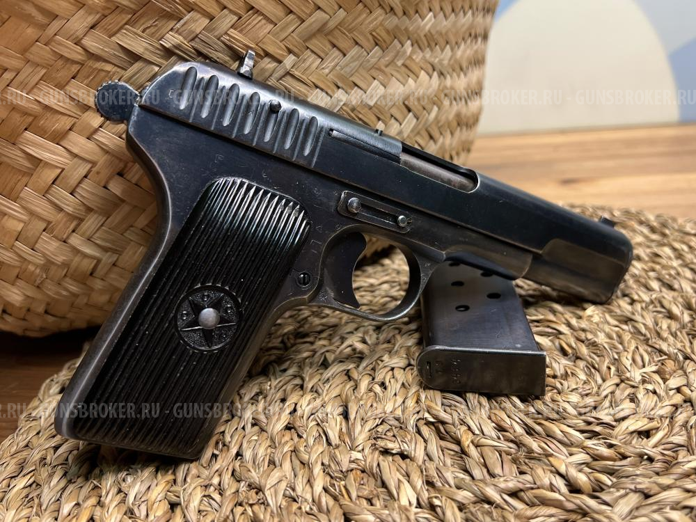 Охолощенный пистолет ТТ ЗЗ Elipso (Тульский Токарева) калибр 10х31, 1940 года