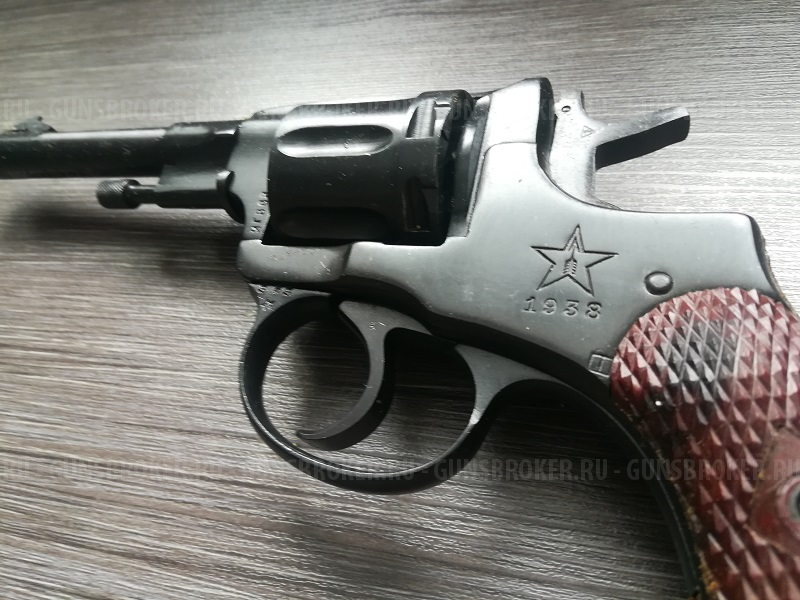 Охолощенный револьвер Наган СО-95/9 (ТОЗ, 9 ИМ) 1930 - 1940-е года