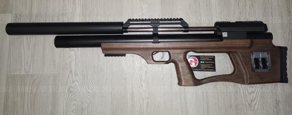 Reximex Force 1 6.35 мм (PCP, 3 Дж, пластик) Krugergun Снайпер Sniper 6.35mm\580mm