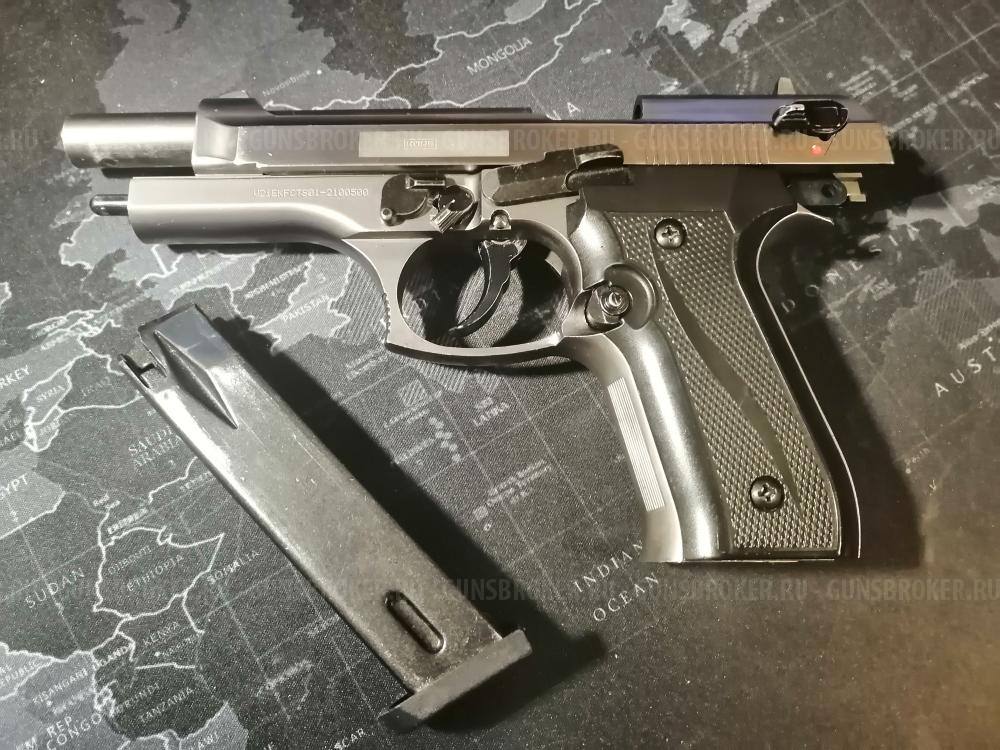 Охолощенный СХП пистолет B92-СО Kurs (Beretta) 10ТК