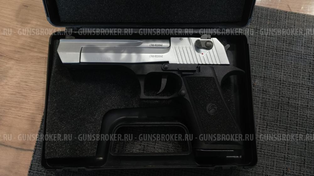 Охолощенный СХП пистолет (Desert) Eagle-СО Kurs, 10ТК, хром