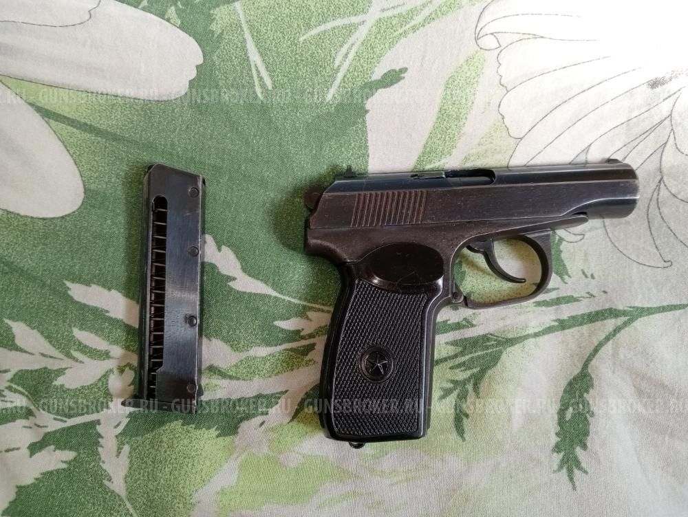 Охолощенный СХП пистолет Макарова Р-411 (Байкал) 10ТК