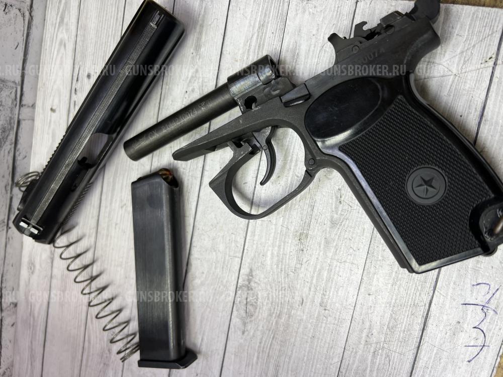 Охолощенный СХП пистолет Макарова Р-411 (Байкал) 10ТК