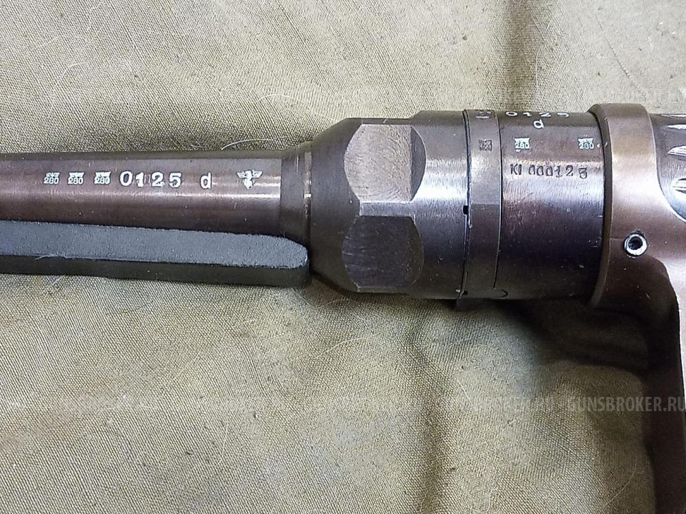 Охолощенный СХП пистолет-пулемет Schmeisser MP-40 (МР-38, 10х31 мм, СХП Шмайсер)