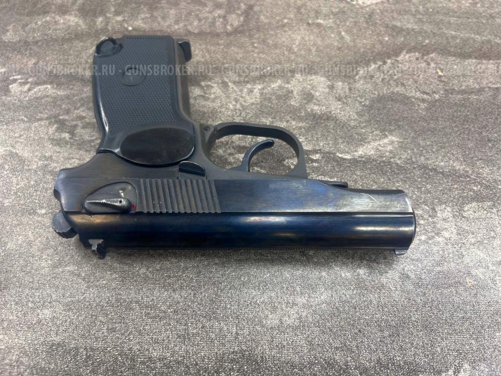 Охолощенный шумовой пистолет Р-411-01 10ТК, литой затвор (Байкал, ПМ, Макаров, 8573) | б/у