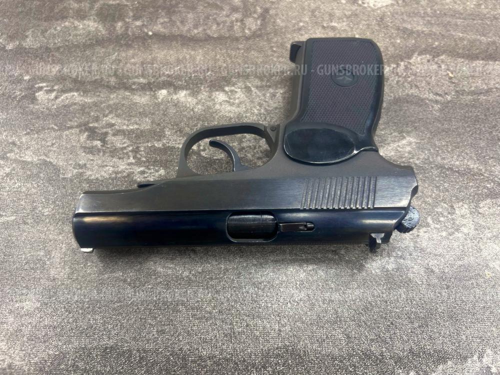 Охолощенный шумовой пистолет Р-411-01 10ТК, литой затвор (Байкал, ПМ, Макаров, 8573) | б/у