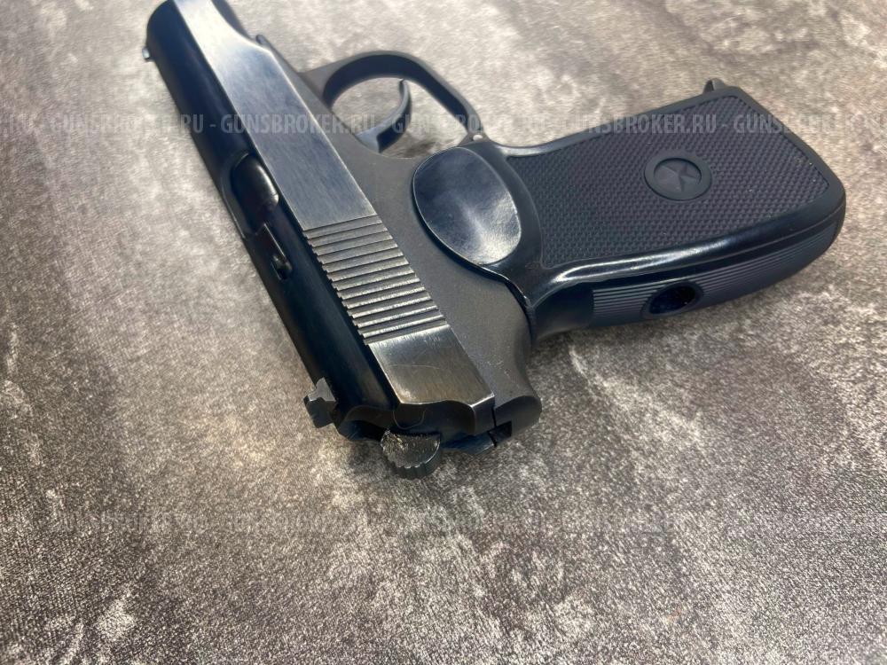 Охолощенный шумовой пистолет Р-411-01 10ТК, литой затвор (Байкал, ПМ, Макаров, 8573) | б/у