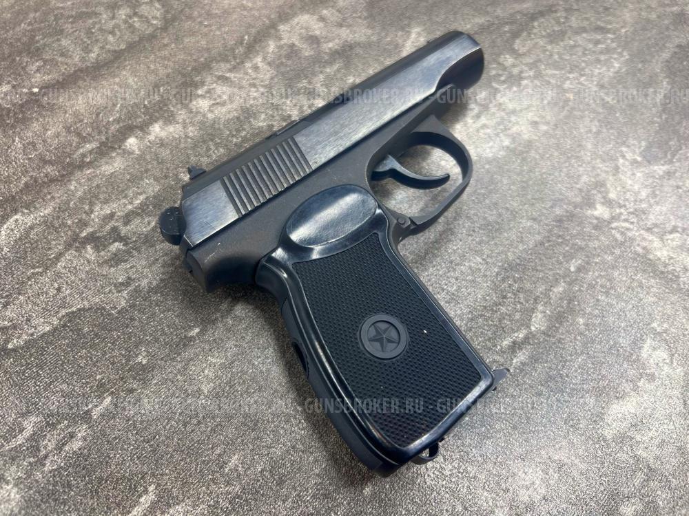 Охолощенный шумовой пистолет Р-411-01 10ТК, литой затвор (Байкал, ПМ, Макаров, 8573) | б/у