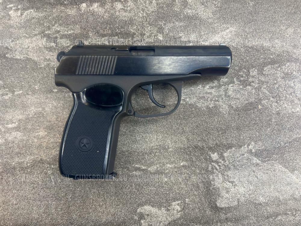 Охолощенный шумовой пистолет Р-411-01 10ТК, литой затвор (Байкал, ПМ, Макаров, 8573) | б/у