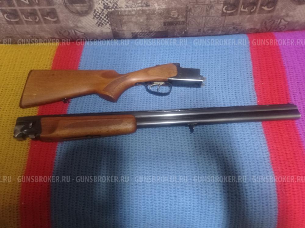 охотничье двухствольное ружье