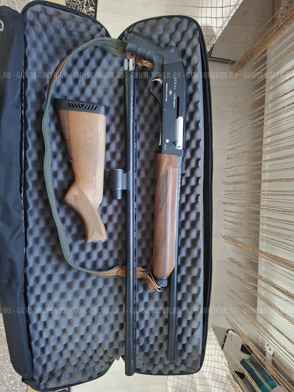 Охотничье ружье БЕКАС 12М авто самозарядное 12/70