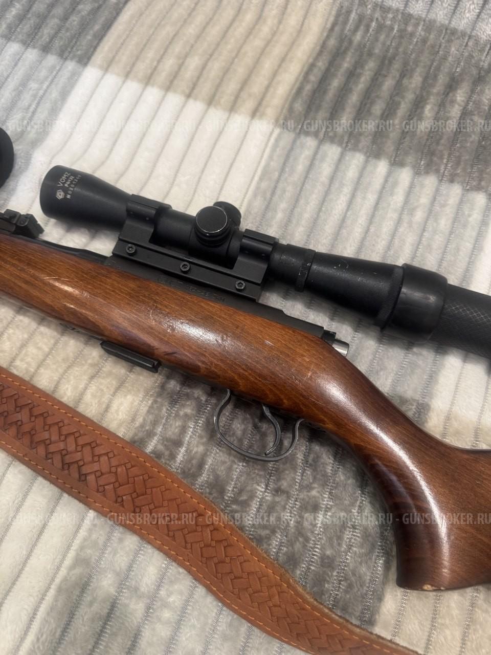 Охотничье ружье CZ-452-2E ZKM с двумя прицелами