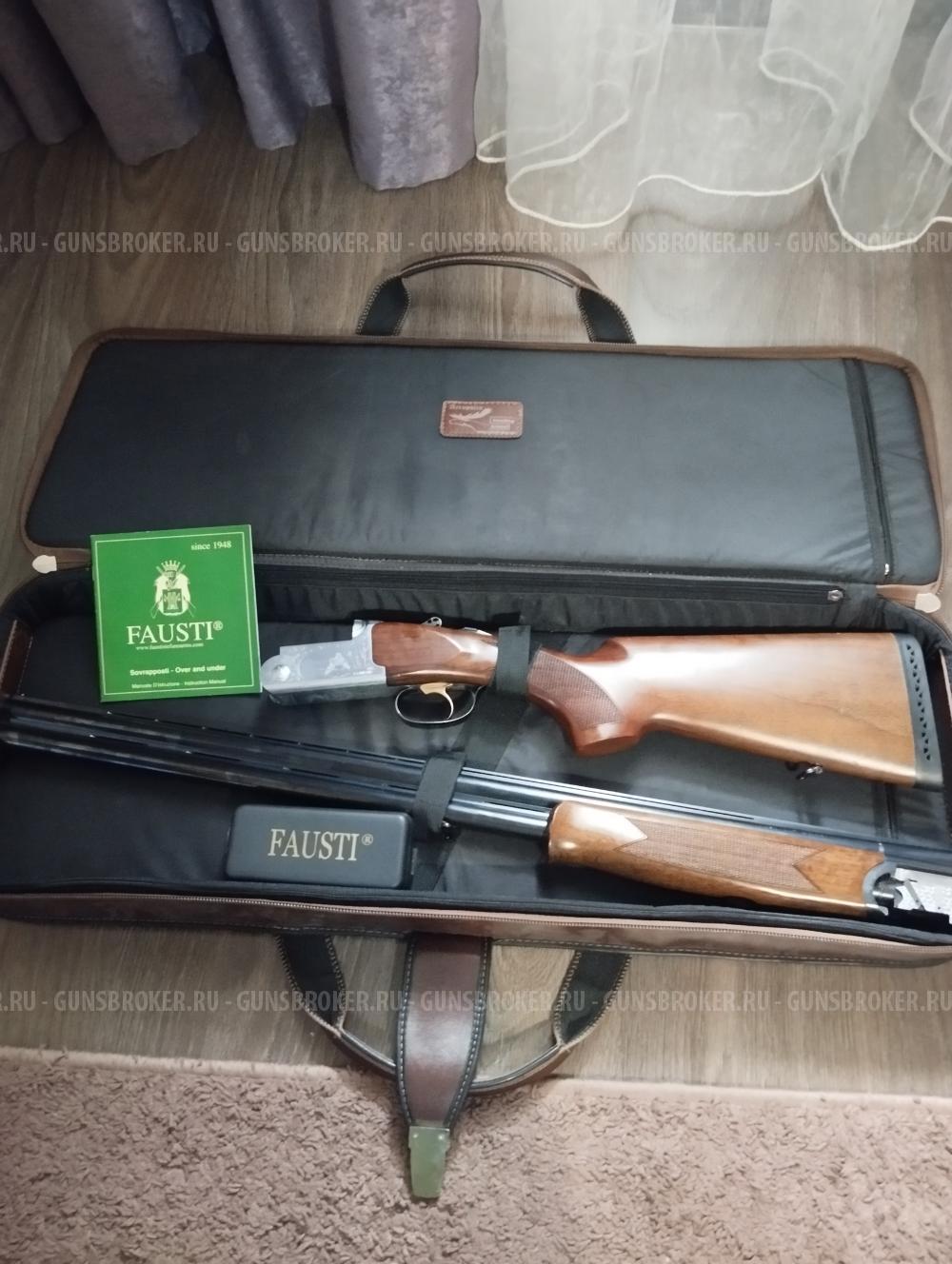 Ружье Fausti conrad 12/76, сменные чоки , эжектора