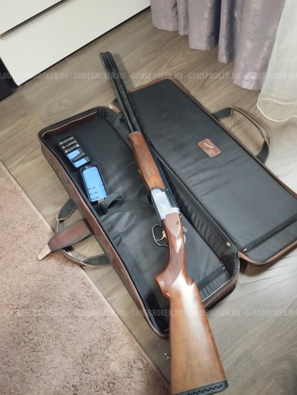 Ружье Fausti conrad 12/76, сменные чоки , эжектора