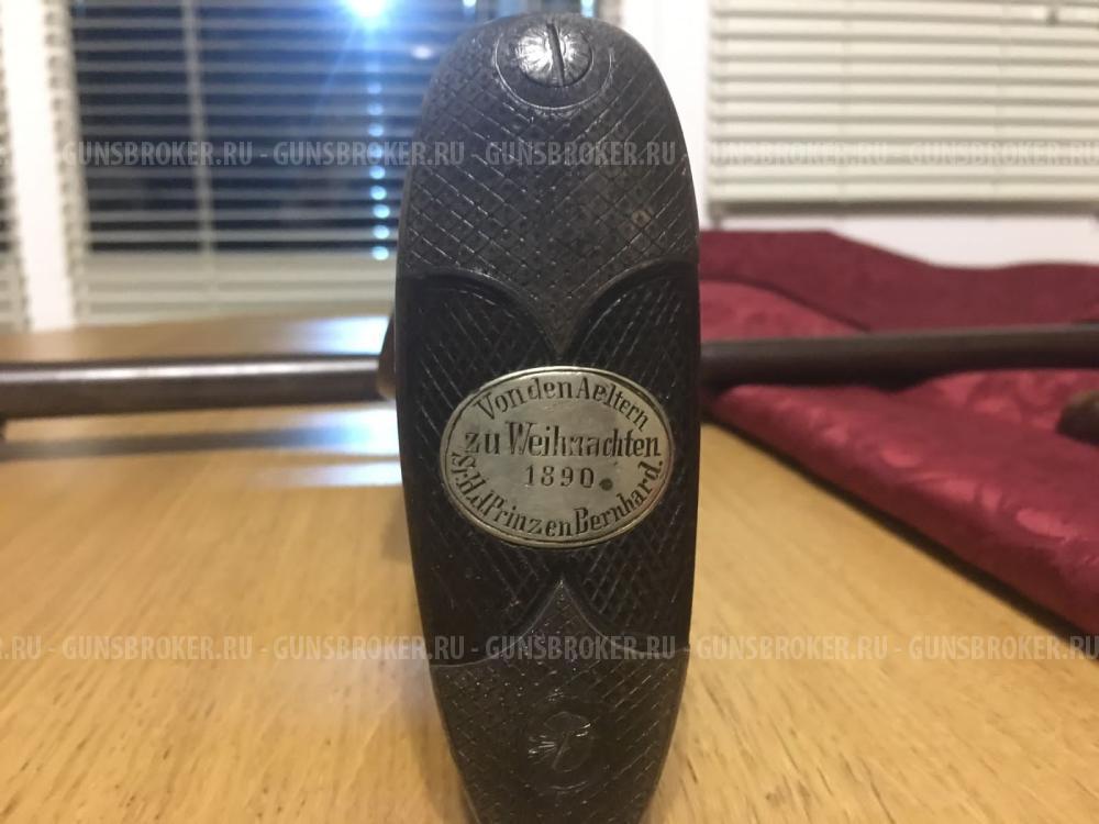 Охотничье ружье иномарка 20 калибр, 1890 года