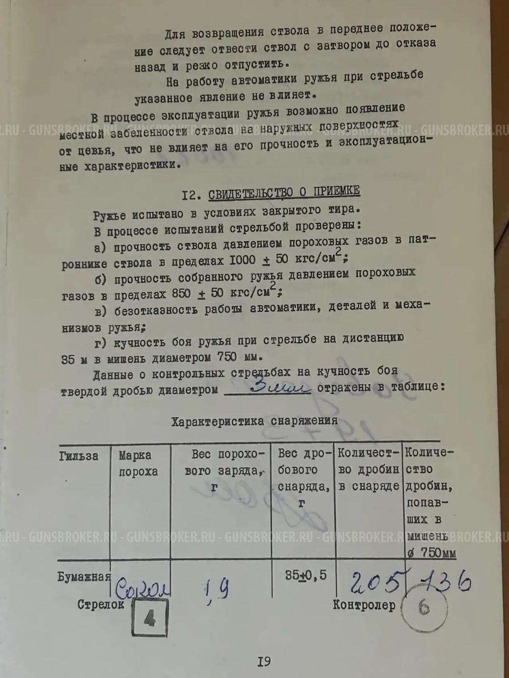 Охотничье ружье МЦ-21-12