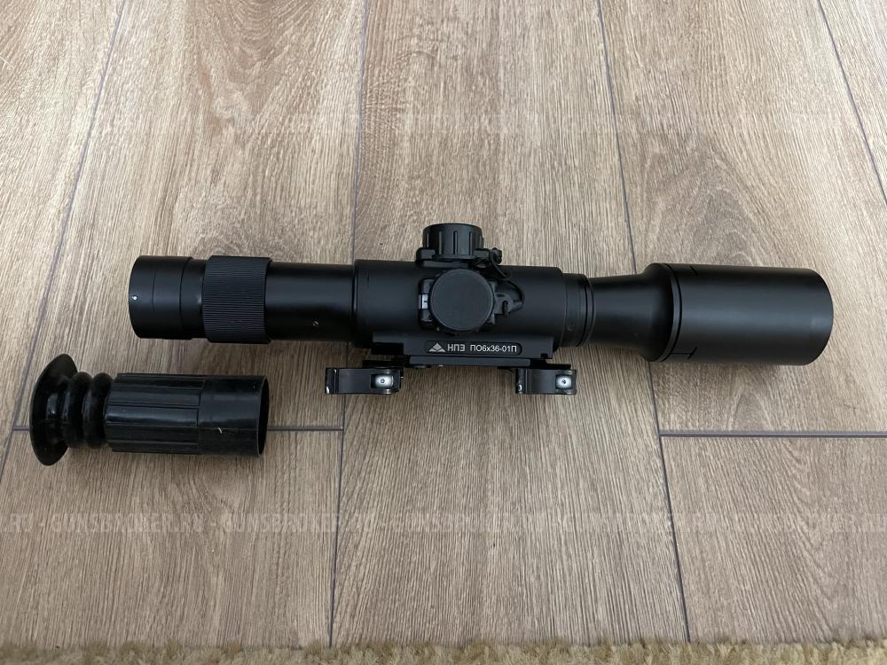 Охотничий карабин Тигр исполнение 02, калибр 7,62*54R, ствол 620 мм., щелевой пламегасител