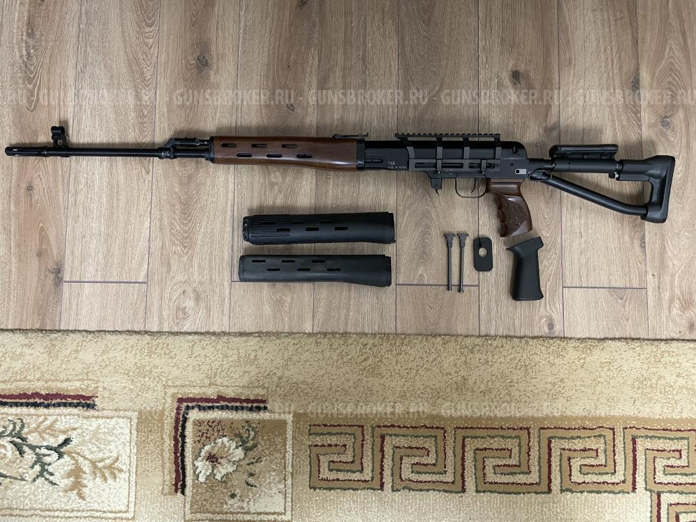 Охотничий карабин Тигр исполнение 02, калибр 7,62*54R, ствол 620 мм., щелевой пламегасител