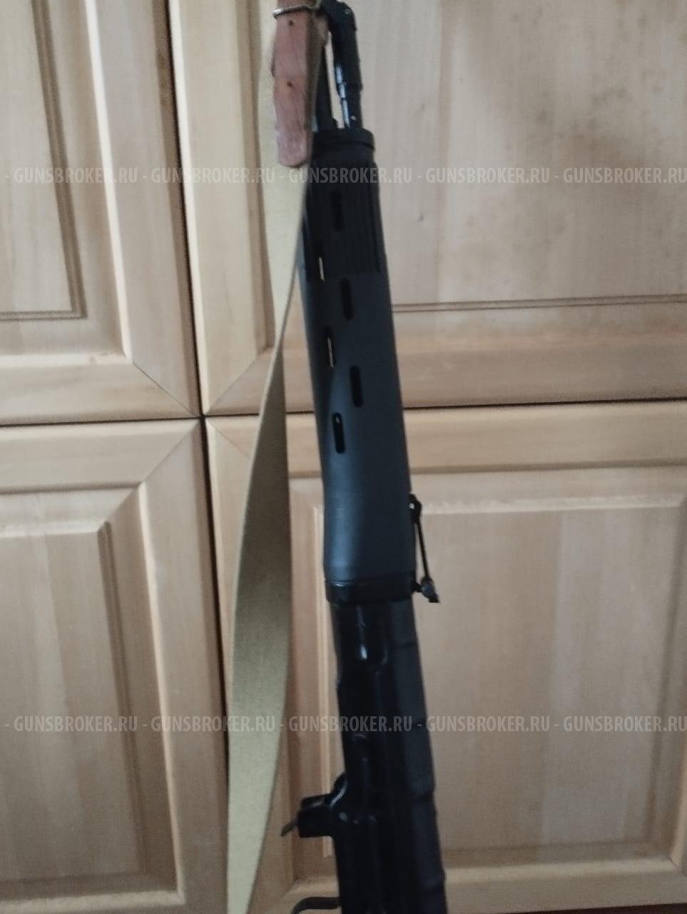 Охотничий карабин Тигр, калибр 7,62*54, кучность 21 мм.