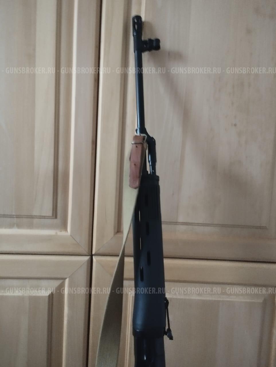 Охотничий карабин Тигр, калибр 7,62*54, кучность 21 мм.