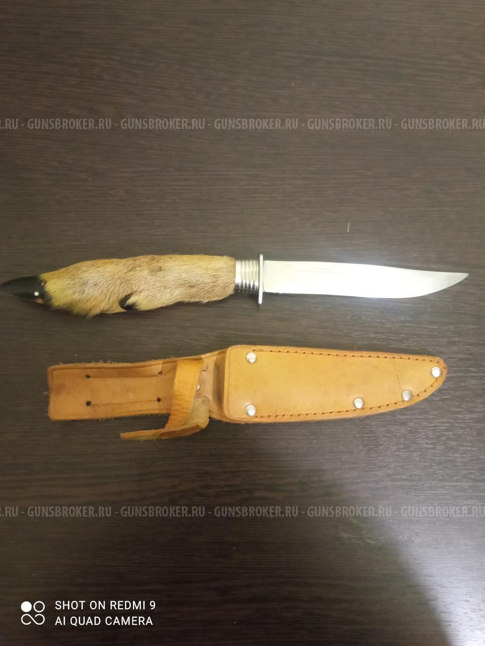 Охотничий нож ГДР козья ножка