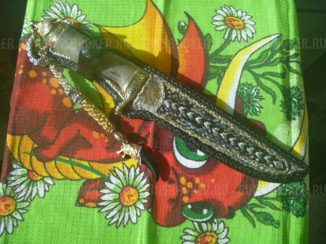 НЕОБЫЧНЫЙ КОЛЛЕКЦИОННЫЙ НОЖ "СЕРЫЙ ВОЛК" НОВЫЙ!