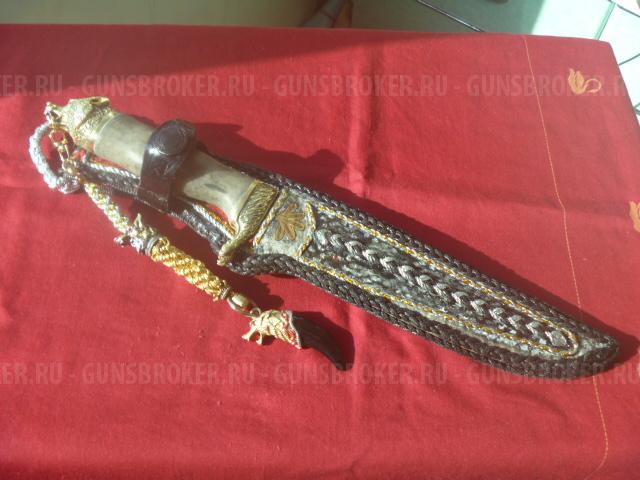 НЕОБЫЧНЫЙ КОЛЛЕКЦИОННЫЙ НОЖ "СЕРЫЙ ВОЛК" НОВЫЙ!