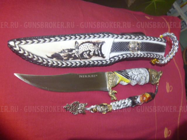 НЕОБЫЧНЫЕ КОЛЛЕКЦИОННЫЕ НОЖИ "СЕРЫЙ ВОЛК" и "ФИЛИН"