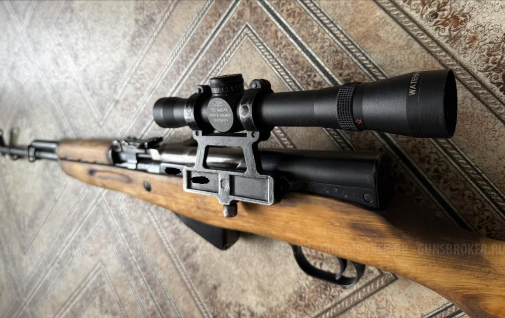 ОП СКС 7,62х39 с оптикой 4х24 Waterproof (Белорусский) и кронштейном