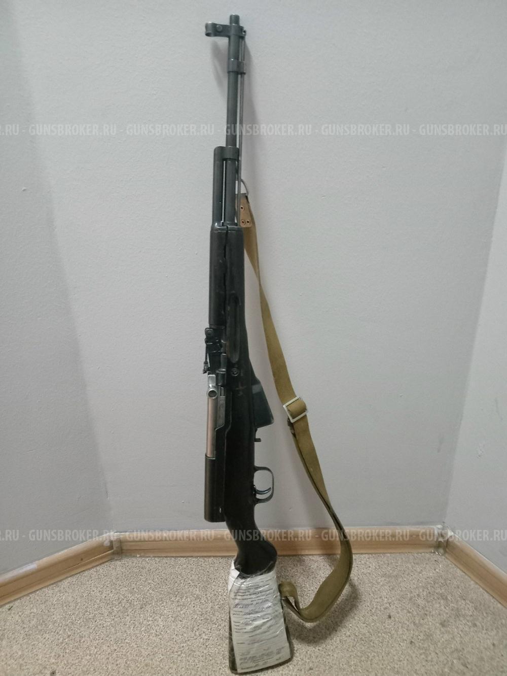 ОП СКС, калибр 7,62*39 мм, 1949 года. В комплекте оптический прицел "Пилад П4х32",чехол. ,