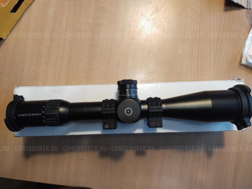 Оптический прицел Schmidt & Bender PM II 3-20x50 LP P4Lf + кольца Contessa