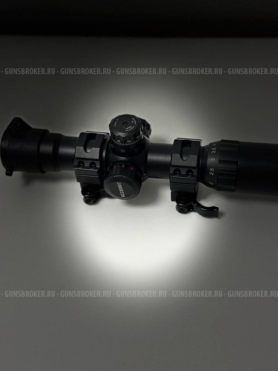 Оптический прицел ACCUSHOT CQB TACTICAL 1-4 X 24