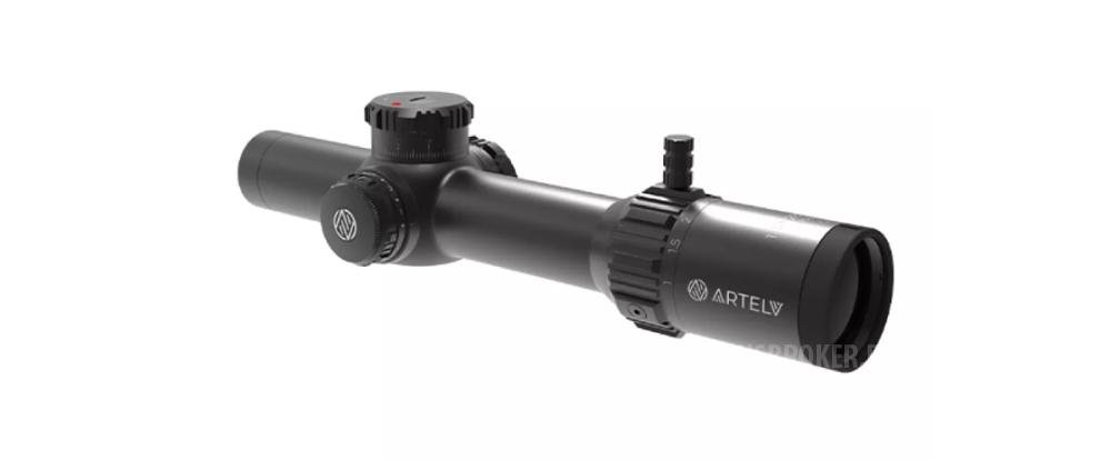 Оптический прицел Artelv CRS 2-12х44 SFP, 30мм, с подc. Fiber