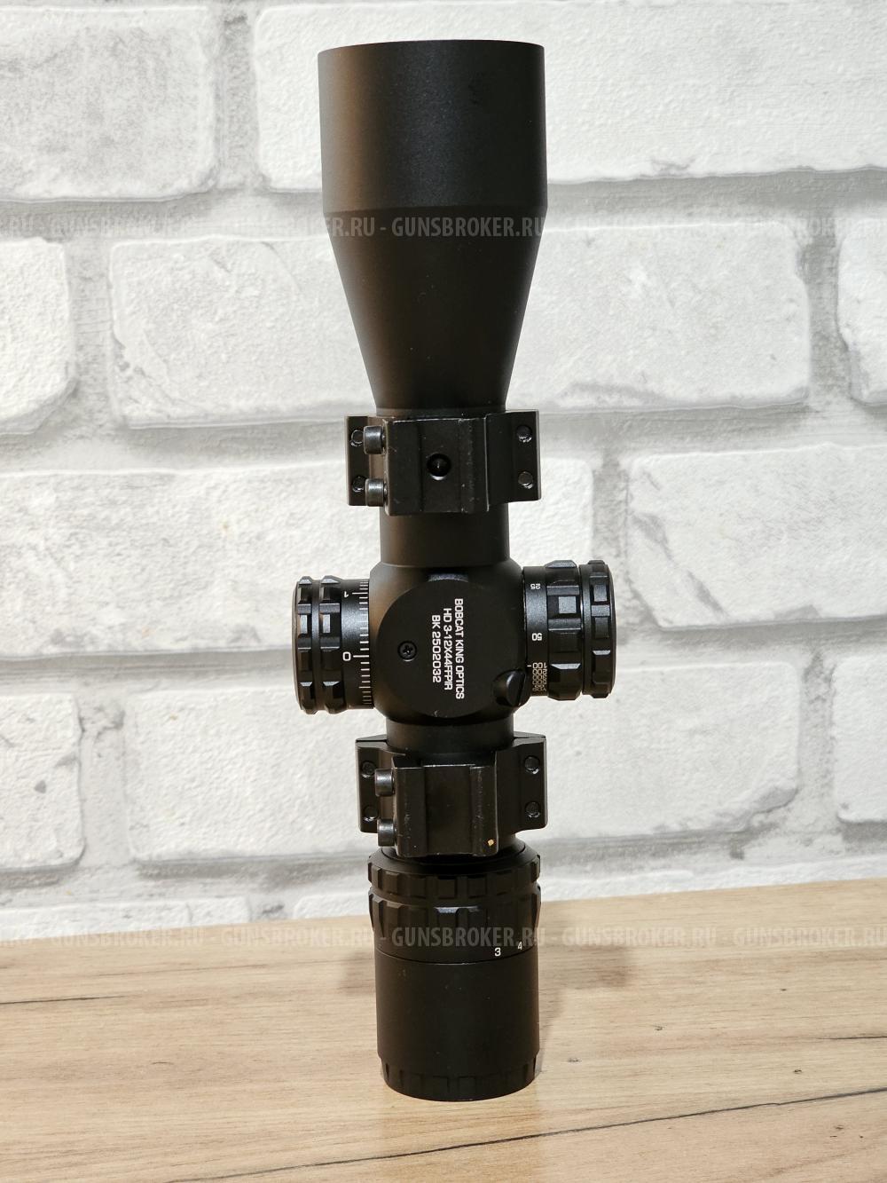 Оптический прицел Bobcat King 3-12x44 FFP compact
