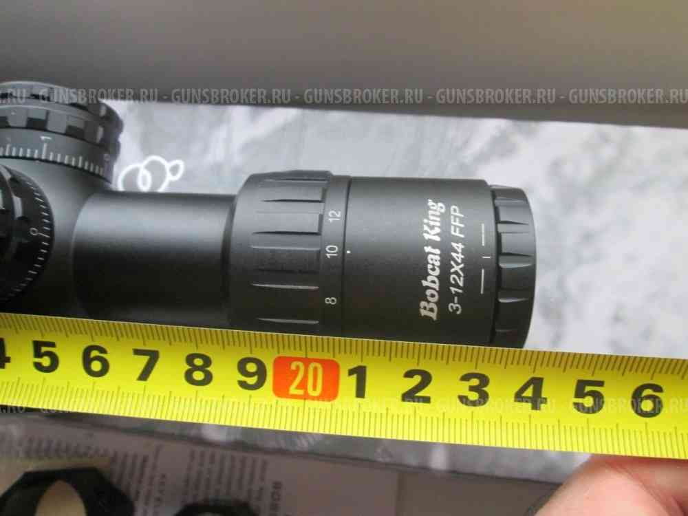 Компактный оптический прицел BOBCAT KING 3-12x44 SF FFP. Новый.