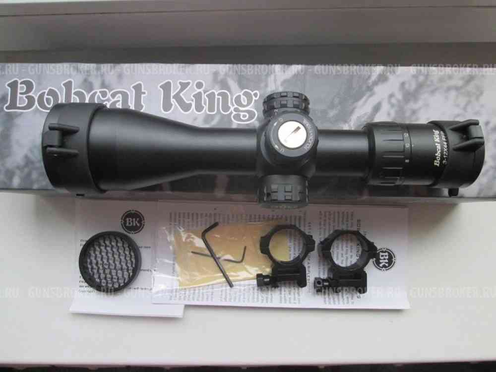 Компактный оптический прицел BOBCAT KING 3-12x44 SF FFP. Новый.