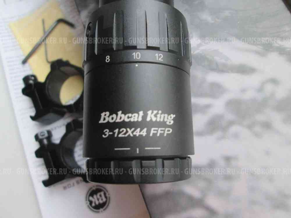 Компактный оптический прицел BOBCAT KING 3-12x44 SF FFP. Новый.