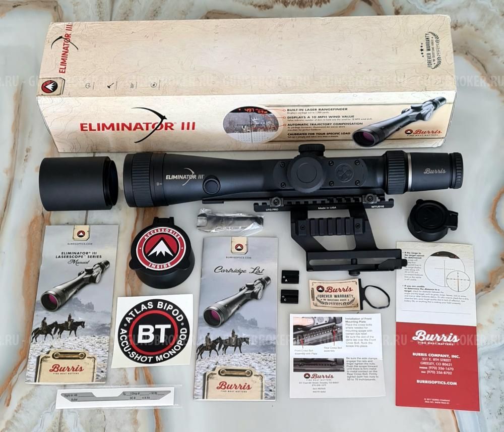 Оптический прицел Burris ELIMINATOR® III 4-16x50mm
