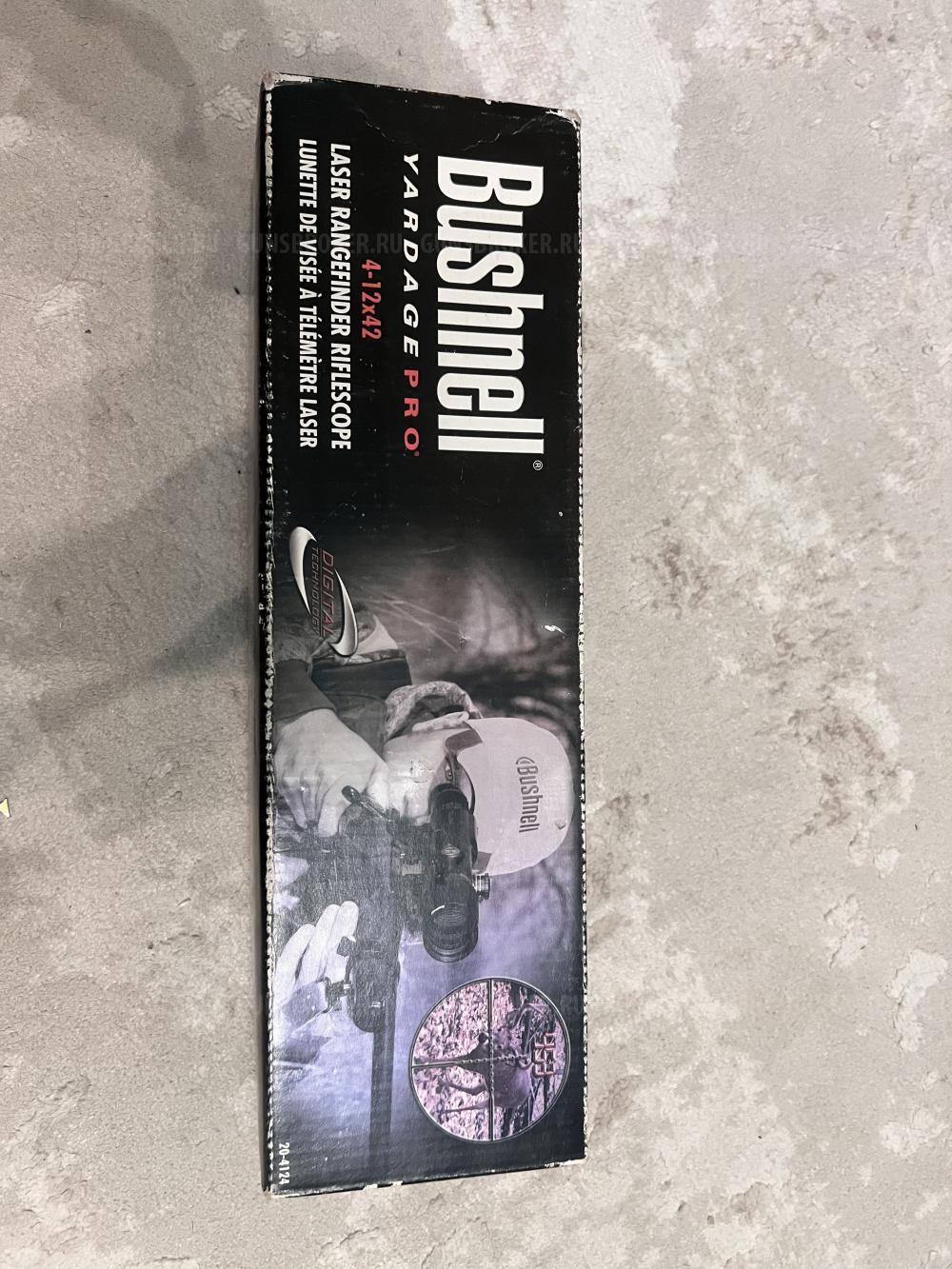 Оптический прицел Bushnell Yardage Pro 4-12x42 со встроенным лазерным дальномером Mil-Dot