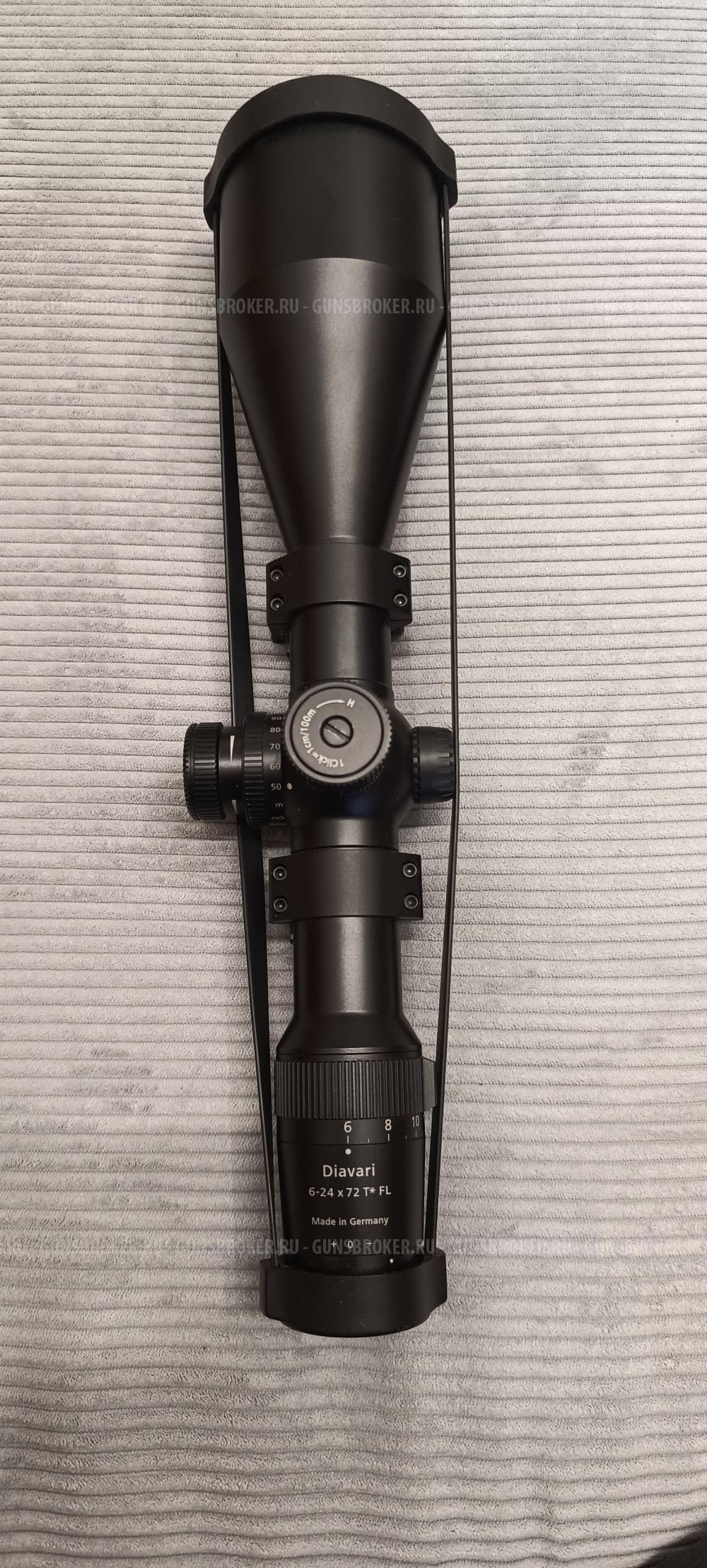 оптический прицел carl zeiss  FL victory diavari 6-24*72 T