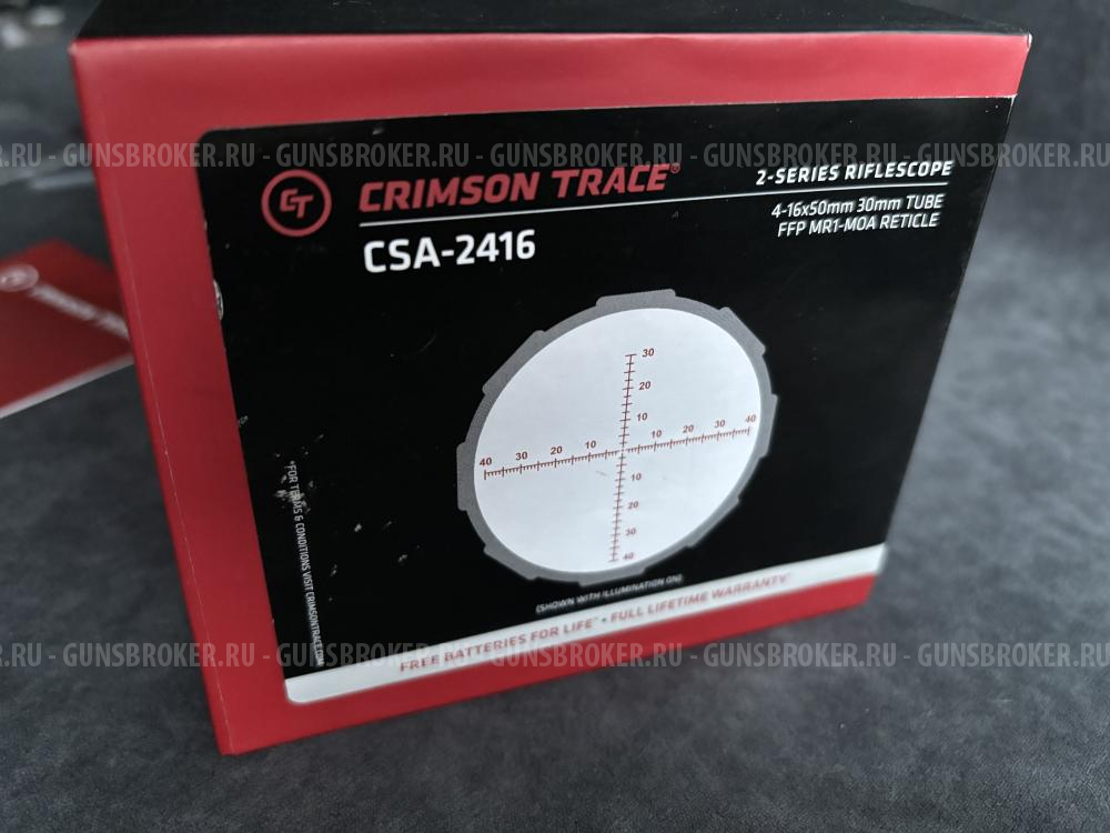 Оптический прицел Crimson Trace 4-16x50 FFP
