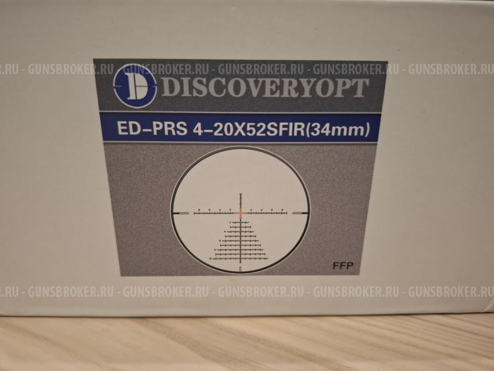 Оптический прицел Discovery ED-PRS 4-20x52 FFP 