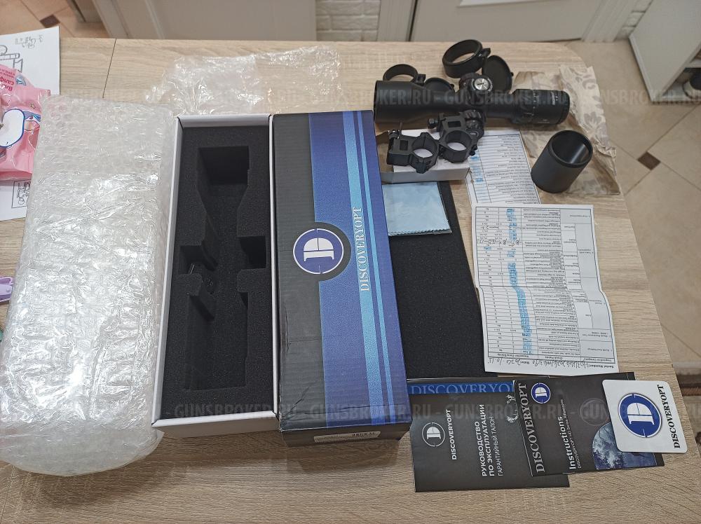 Оптический прицел discovery HD 3-12X44sfir FFP FW3