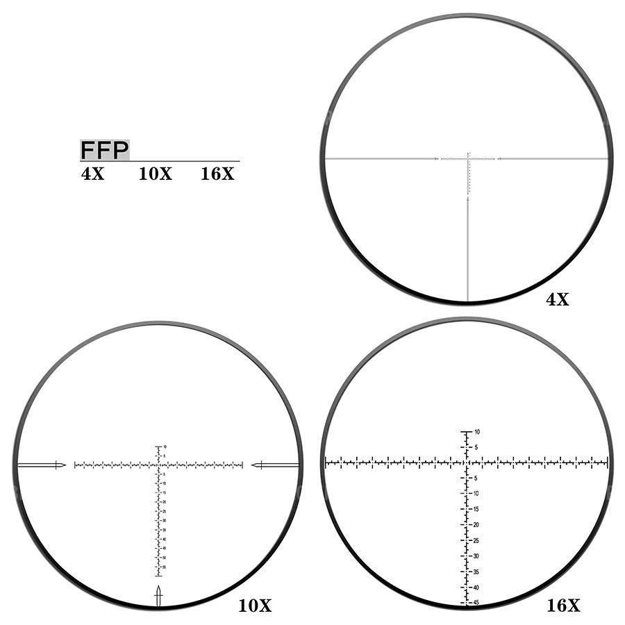 Оптический прицел Discovery HT 4-16X40 SF FFP FW30