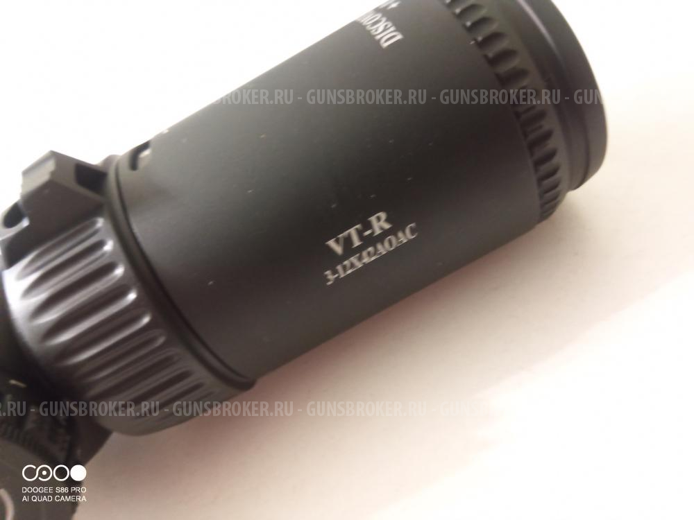 Оптический прицел Discovery VT-R 3-12x42 AOAC (кольца 25.4 мм, Weaver, оригинал)