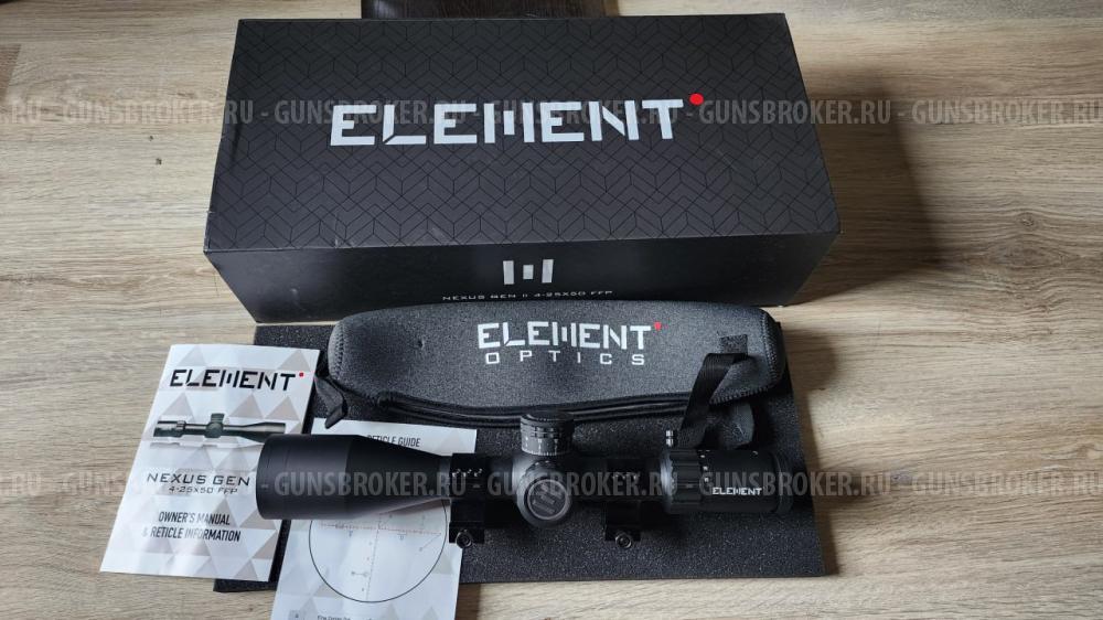 Оптический прицел Еlement Оptics Nexus 4-25x50 Gen 2